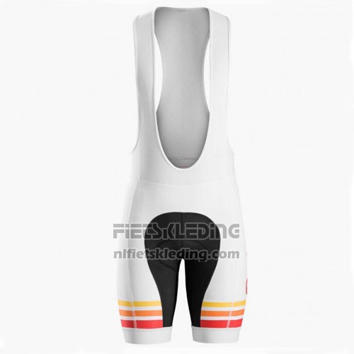 2016 Fietskleding Trek Bontrager Rood en Wit Korte Mouwen en Koersbroek